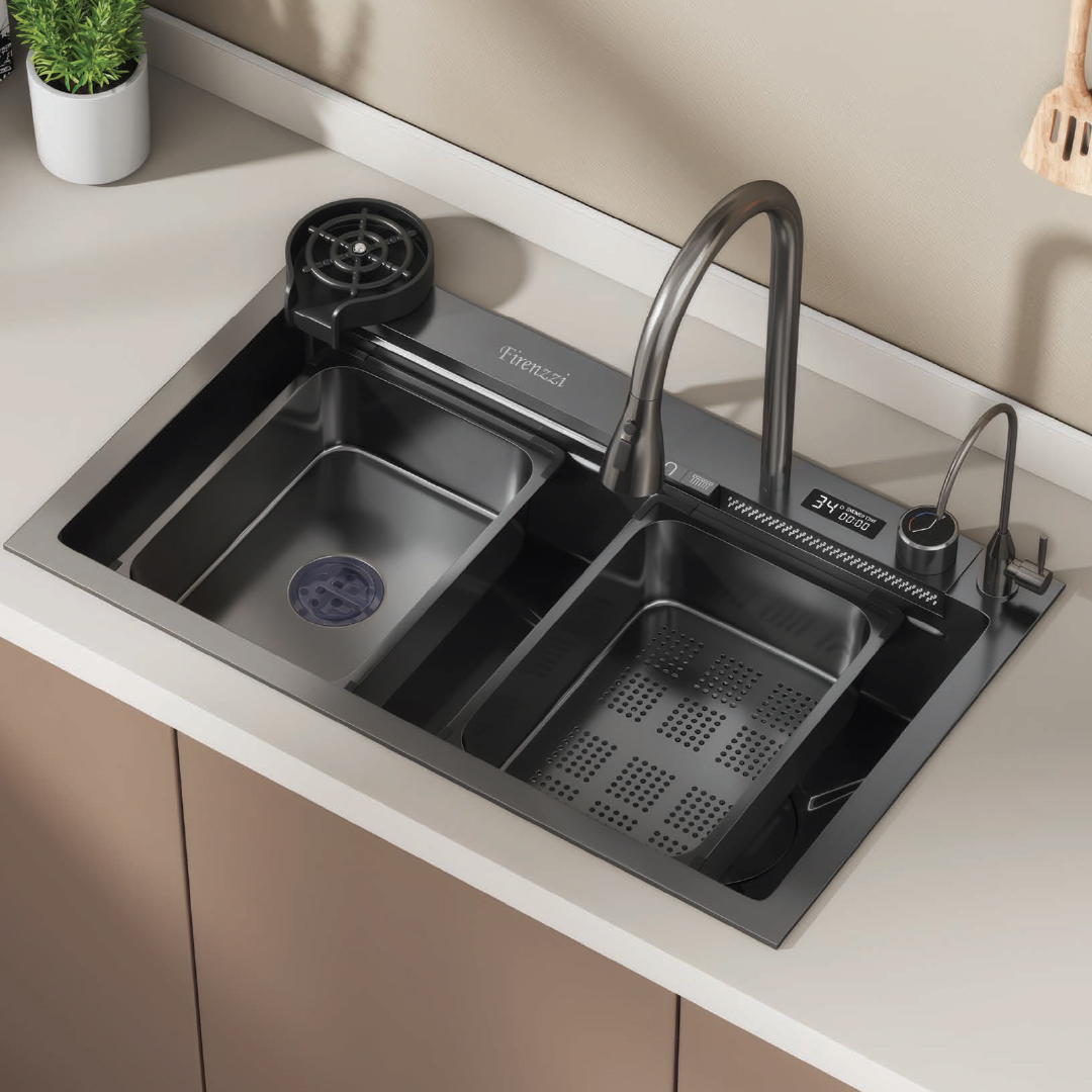 Kitchen Sink and Faucet